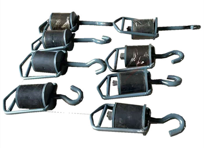 耐磨損 低噪音減震裝置---橡膠彈簧吊掛